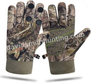Eamber Camouflage Hunting Gloves
